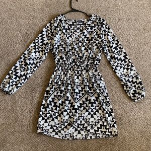 Black and White Dress